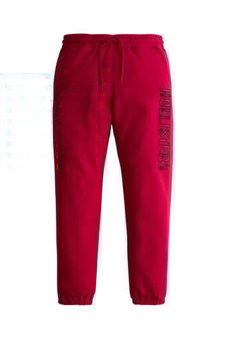 Calças de treino - Vermelho-framboesa