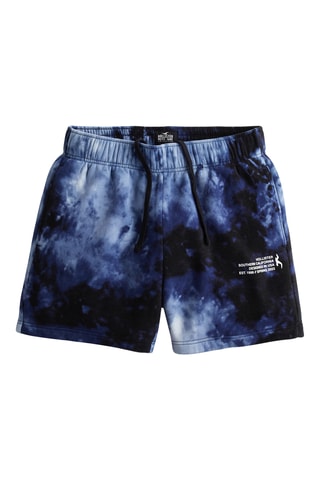 Calções tie and dye - Branco