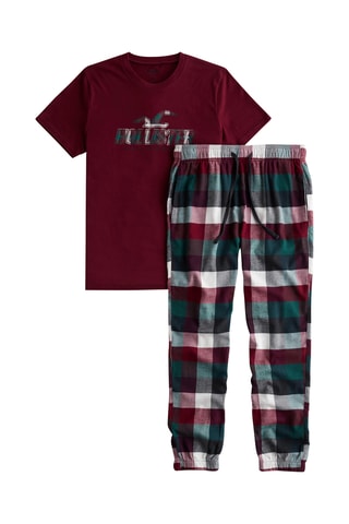 Pyjama - Vert et bordeaux