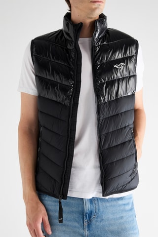 Colete acolchoado - Preto