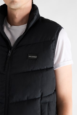 Colete acolchoado - Preto