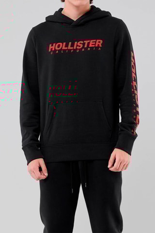 Sweat com capuz Preto