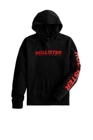 Sweat com capuz Preto