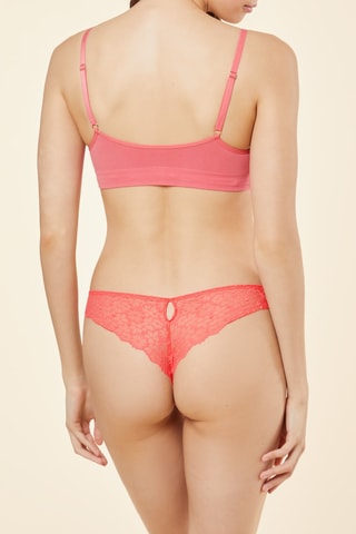 Tanga Craquante  Corail