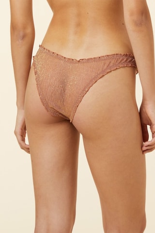 Tanga Amber Shiny W22 - Salmão