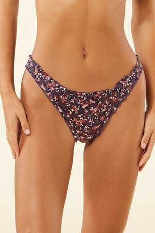 Tanga Bac Violeta - Etam
