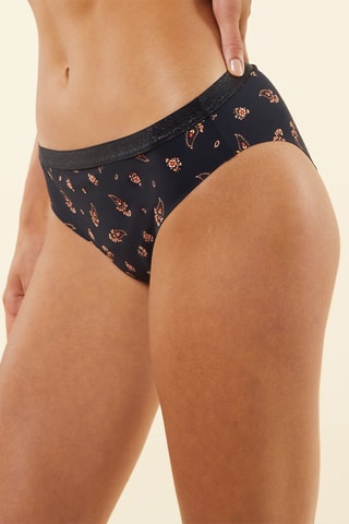 Tanga Cueca Menstrual Preto - Etam
