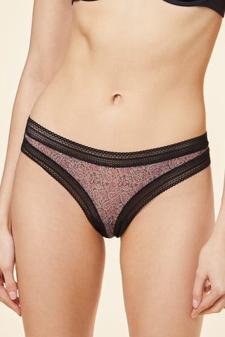 Tanga Caprice - Preto