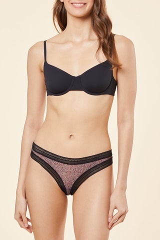 Tanga Caprice - Preto