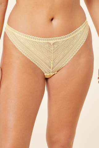 Tanga Sublime We Care - Jaune