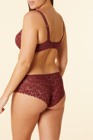 Shorties Loveyourcurves Bordô