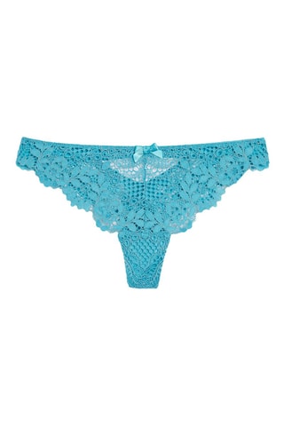 String Sexy Naturel Turquesa
