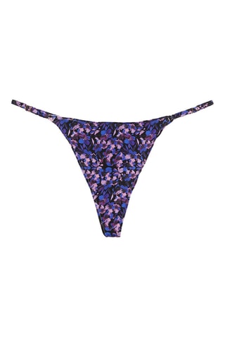 String Slowly - Preto e azul-escuro - Etam