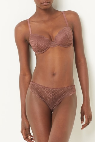 Soutien-gorge ampliforme Idole - Marron