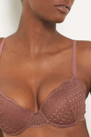 Soutien-gorge ampliforme Idole - Marron