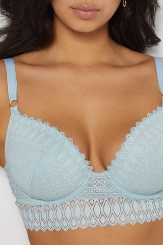 Soutien ampliforma Gravure - Azul-celeste
