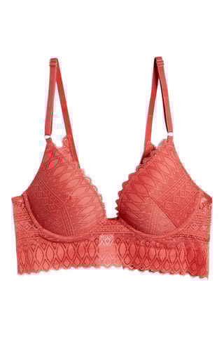 Soutien push-up Gravure - Vermelho-tijolo