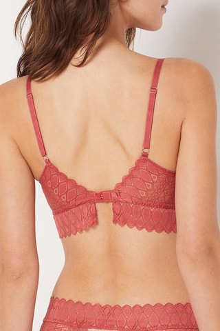 Soutien ampliforma Gravure - Vermelho-tijolo