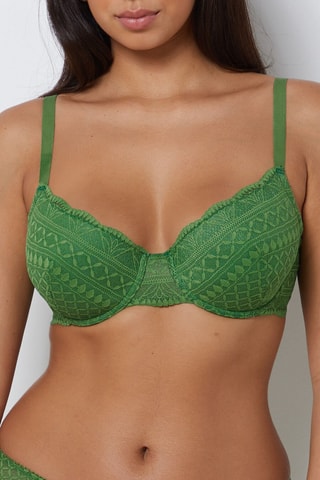 Soutien-gorge ampliforme Idole - Vert foncé