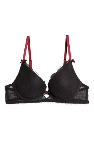 Soutien push-up Sentimentale - Preto
