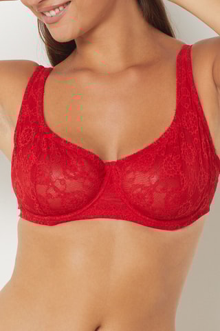 Soutien Debby Plus Size - Vermelho - Etam