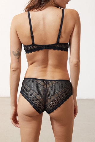 Soutien push-up Chérie Chérie Preto - Etam