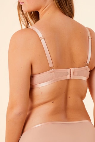 Soutien-gorge en tulle Bonheur - Sable - Etam