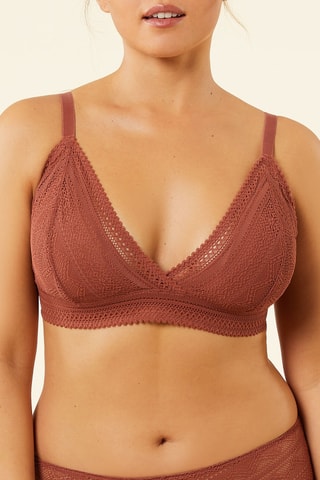 Soutien push up Sublime We Care - Tijolo - Etam