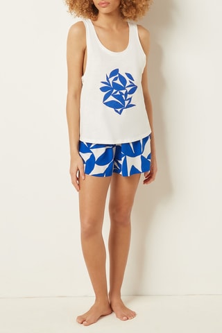 Camisola de alças de pijama Canita - Branco - Etam