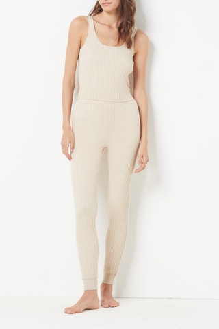Camisola de alças de pijama Dilana - Bege - Etam