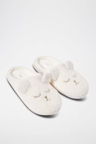 Pantufas Warmy Casual Branco - Etam