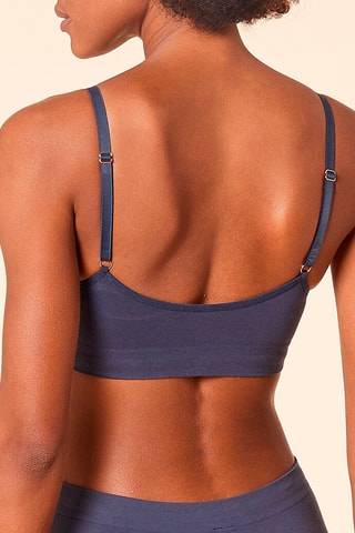 Soutien desportivo push-up Amande Azul-marinho - Etam