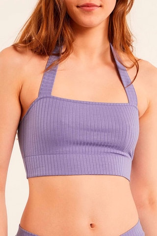 Soutien desportivo Summer Crop Lilás - Etam