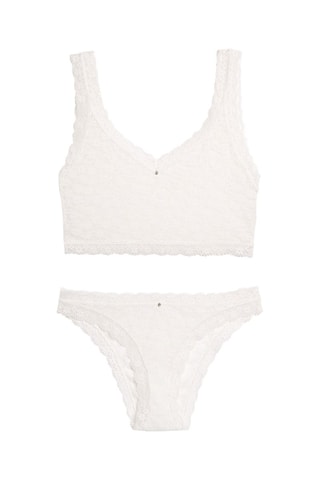 Soutien desportivo e cueca Honey - Cru