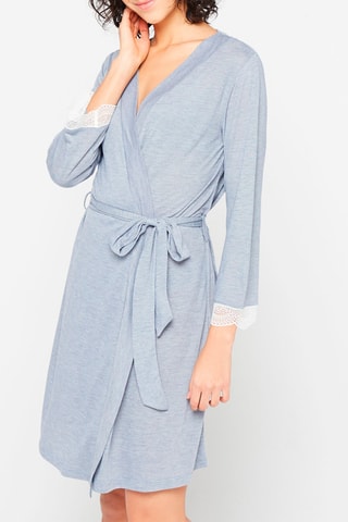 Robe Warm day Azul-marinho