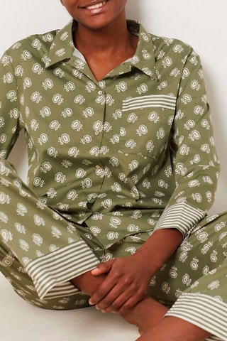 Chemise de pyjama - Vert