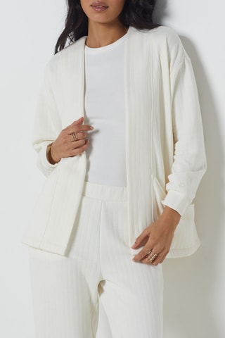 Gilet de pyjama Enoh - Ecru
