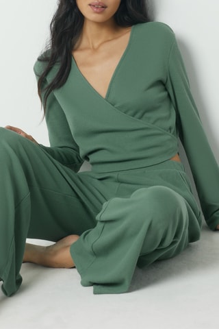 Casaco de pijama Doli - Verde
