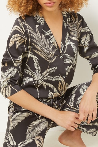 Chemise de pyjama Nuri - Noir