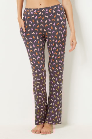 Calças de pijama Ciyah - Cinzento-escuro