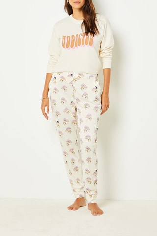 Pantalon de pyjama Cet ame - Ecru