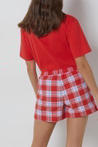 Calções de pijama Sigvardspe - Vermelho