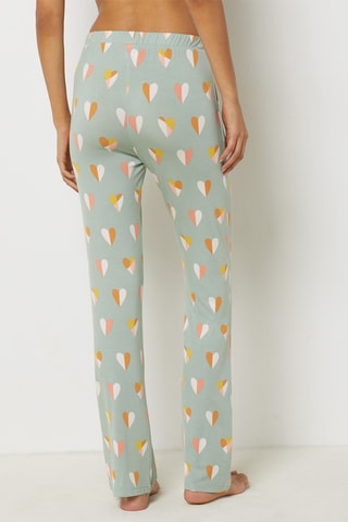 Calças de pijama Paolam - Verde-claro