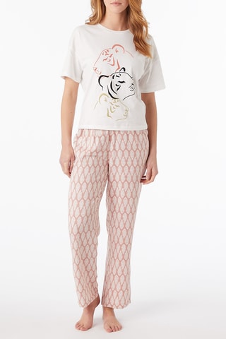 Calças de pijama cintura subida Dougg - Rosa - Etam