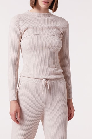 Crop top Balina Bege - Etam