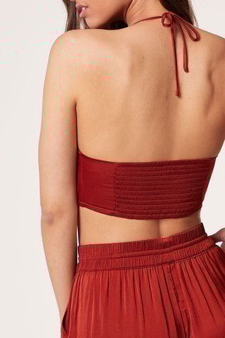 Crop top Oscar Bordô - Etam