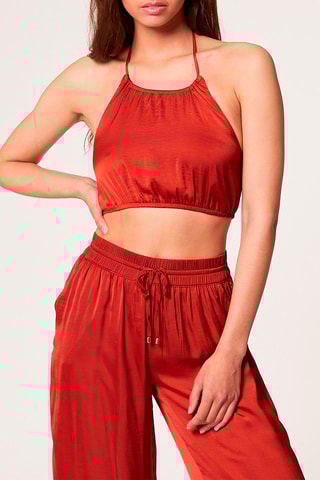 Crop top Oscar Bordô - Etam