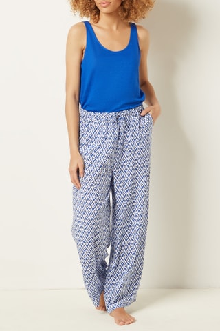 Crop top House Azul-celeste e verde - Etam