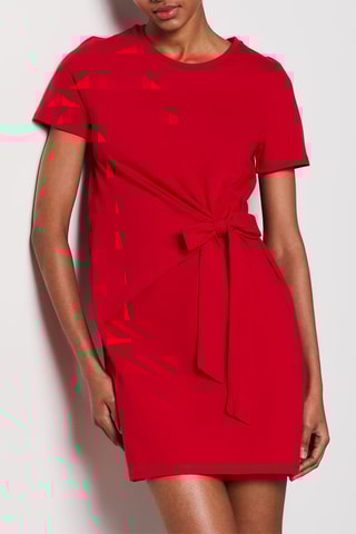 Vestido direito Vulzy - Vermelho