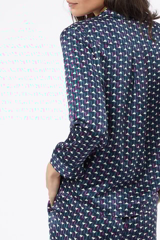 Blusa Jannie Azul-marinho - Etam